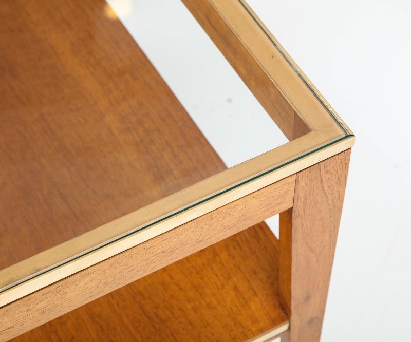 Mid Century Modern Two-Tier End Table