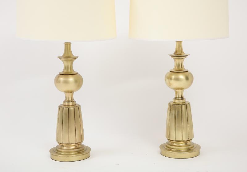 Pair of Brass Stiffel Table Lamps