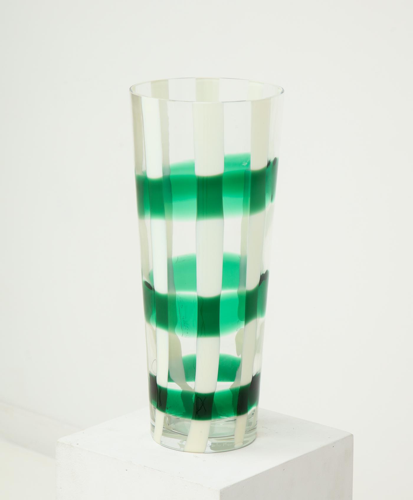 A Murano Art Glass vase by Carlo Moretti