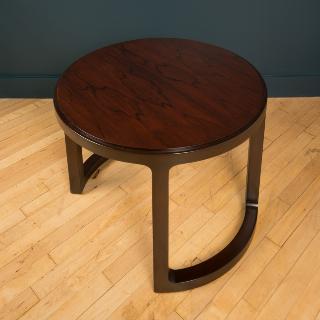 End table by Edward Wormley. Original Label. 