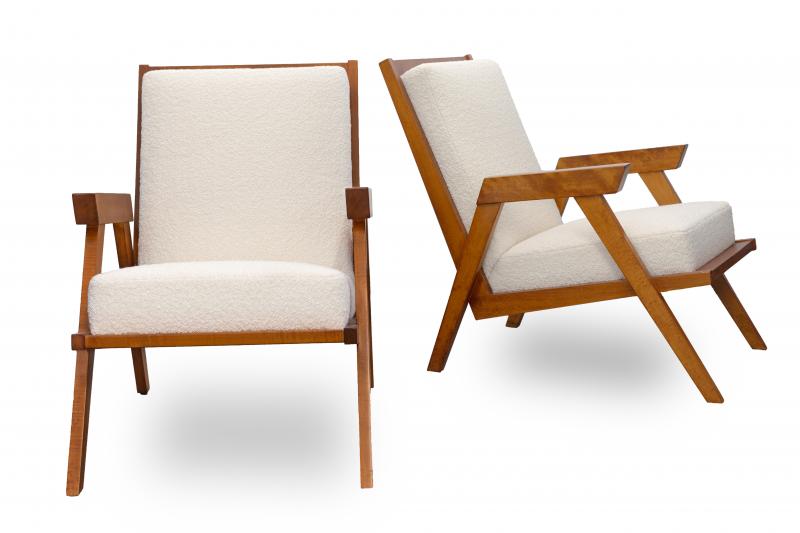 Pair of Mid Century Modern Club Chairs