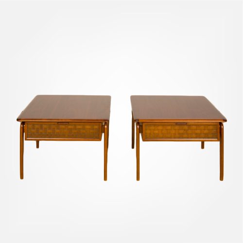 Pair of modern side tables by Lane, Acclaim Series.