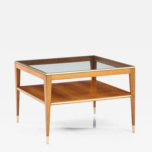 Mid Century Modern Two-Tier End Table