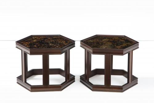 Pair of Mid-Century Side Tables by John Keal