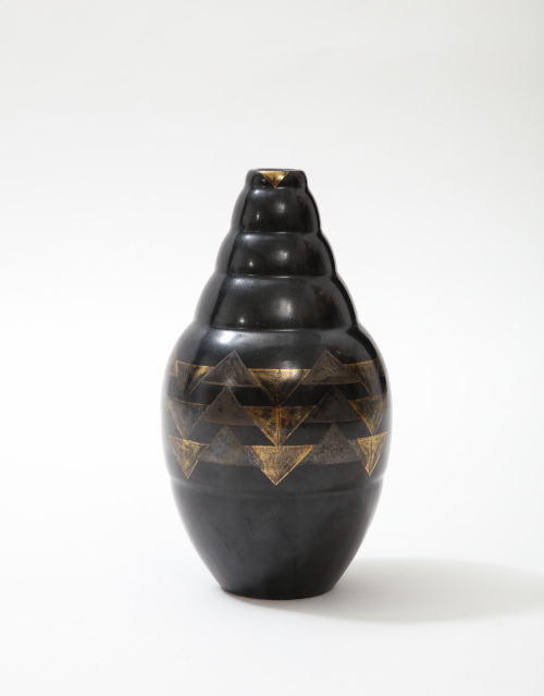 Art Deco Ceramic Vase. by Jean Luce