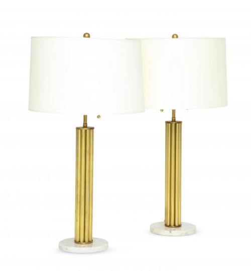 Pair of Mid Century Modern Architectural Lamps.