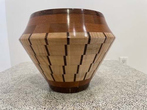 A contemporary "Alika" turned wood bowl by John Enloth.