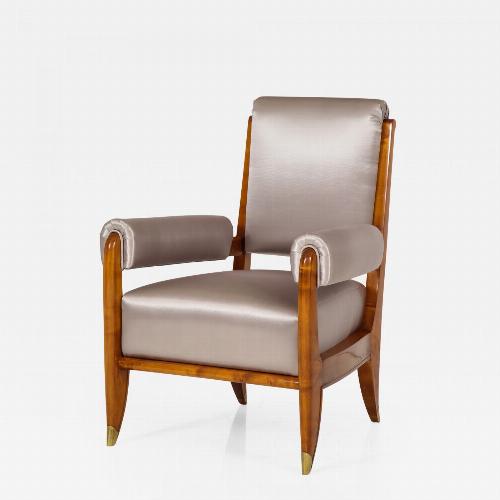 A Modernist armchair designed by Maurice Jallot