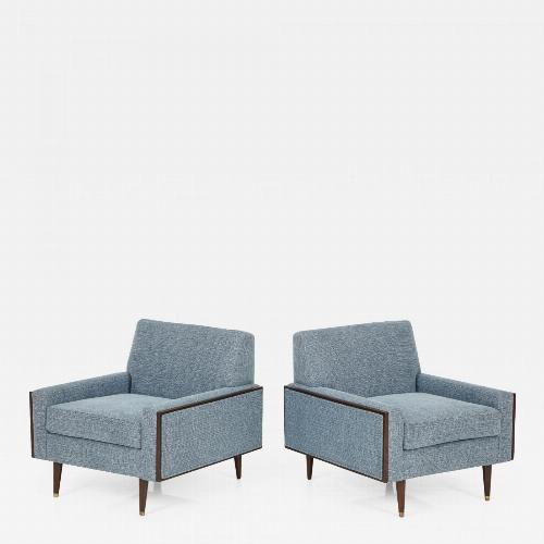 Pair of Mid Century Modern Club Chairs