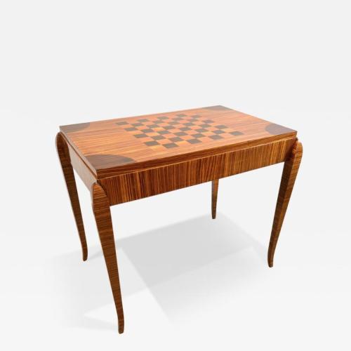 French Art Deco Game Table