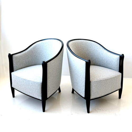 Pair of Art Deco Bergeres. France, 1930's