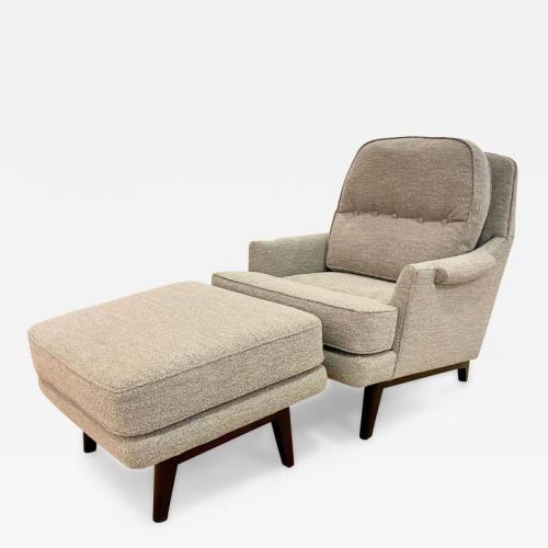 Dunbar lounge chair and ottoman by Roger Sprunger.