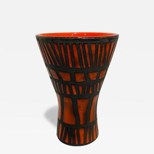 Roger Capron Ceramic vase. "Diabolo"