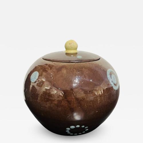 Art Deco glazed covered ceramic by Francis Jourdain. France 1920's.