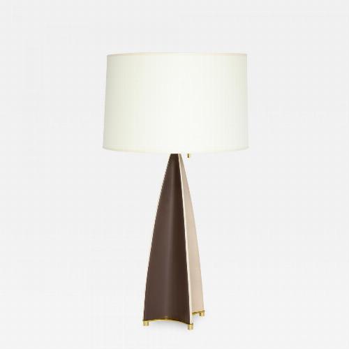 Parabolic Fin Table lamp by Gerald Thurston for Lightolier.