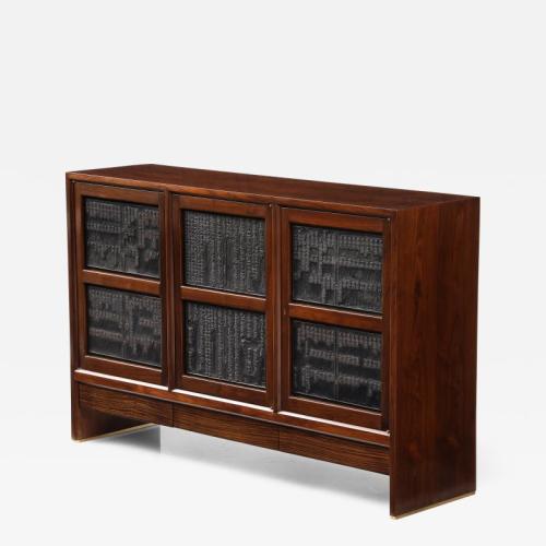  Chinese block cabinet by Edward Wormley for Dunbar, 1960s