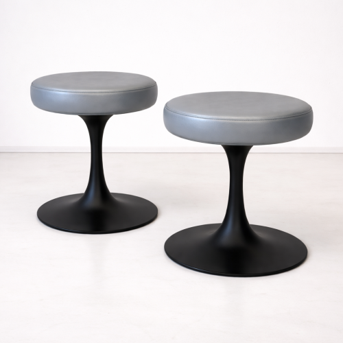 Mid-century tulip-base stools by Cre Rossi Brevete, 1960s
