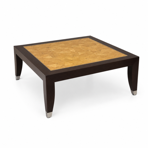  French Eggshell Mosaic Cocktail Table, 1940s