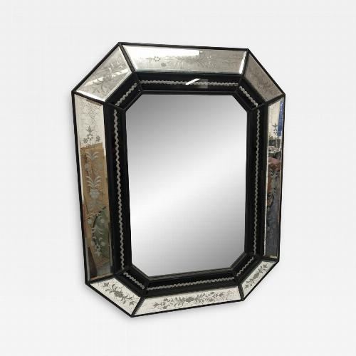 Octagonal Venetian Mirror.