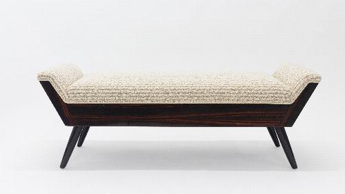 Modernist Bench, Macassar Ebony.