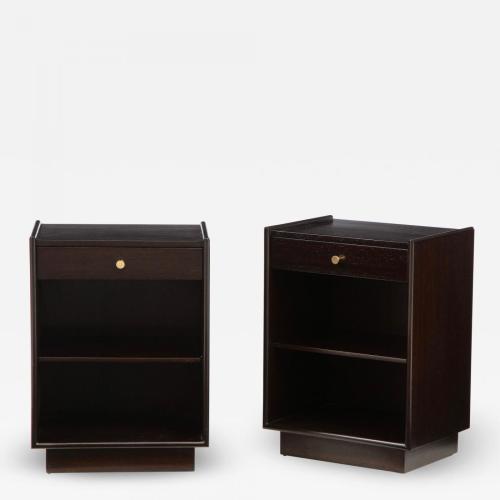 Pair of side cabinets by Harvey Probber